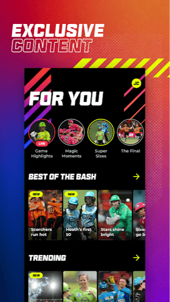 WBBL Big Bash Screenshot